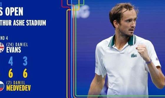 博鱼官网-不丢一盘挺进美网八强 梅德维德夫进决赛无悬念？